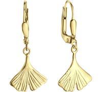 Paar Ohrhänger FIRETTI "Schmuck Geschenk, Ohrringe Gingko, Gold 333", gold (gelbgoldfarben), Ohrringe, Damen, Gelbgold 333 (99435765-0) gelbgoldfarben