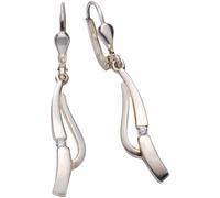 Paar Ohrhänger FIRETTI "Schmuck Geschenk Silber 925 Ohrschmuck Patentbrisur", silber (silber, 925, kristallweiß), Ohrringe, Damen, Silber 925 (Sterlingsilber), mit Zirkonia (synth.) (255870-0) silber,