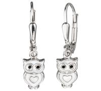 Paar Ohrhänger JOBO "Eule", silber (silber 925), Ohrringe, Damen, Silber 925 (Sterlingsilber), 925 Silber (58206451-0) silber 925