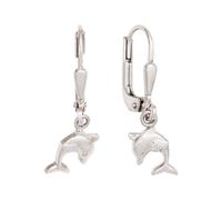Paar Ohrhänger JOBO "Kinderohrringe Delfin", silber 925, Ohrringe, Mädchen, Silber 925 (Sterlingsilber), 925 Silber rhodiniert (57881347-0) silber 925