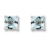 Paar Ohrhänger ONE ELEMENT "Blau Topas Ohrringe Ohrstecker aus 333 Weißgold", silber, Ohrringe, Damen, Damen, Gold Weißgold 333, Gold, Weißgold 333, Ihr persönliches Symbol - liebevoll gearbeitet für 