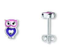 Paar Ohrhänger ONE ELEMENT "Eule Ohrringe Ohrstecker aus 925 Silber", silber, Ohrringe, Damen, Kinder, Silber 925 (Sterlingsilber), Damen Silber Schmuck Eule (72148067-0) silber