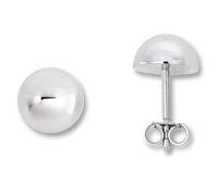 Paar Ohrhänger ONE ELEMENT "Halb kugel mit Boden Ohrringe Ohrstecker aus 925 Silber", silber, Ohrringe, Damen, Damen, Silber 925 (Sterlingsilber), Bedeutungsvoll & zeitlos - ein Begleiter mit Persönli