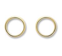 Paar Ohrhänger ONE ELEMENT "Kreis Ohrringe Ohrstecker aus 333 Gelbgold", gold, Ohrringe, Damen, Damen, Gelbgold 333 Gold, Gelbgold 333, Gold, Fein gefertigt - ein Zeichen mit besonderer Bedeutung (341