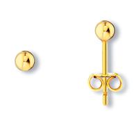 Paar Ohrhänger ONE ELEMENT "Kugel Ohrringe Ohrstecker aus 333 Gelbgold", gold, Ohrringe, Damen, Damen, Gelbgold 333 Gold, Gelbgold 333, Gold, Kleines Statement - persönlich, stilvoll, alltagstauglich 