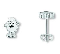 Paar Ohrhänger ONE ELEMENT "Schaf Ohrringe Ohrstecker aus 925 Silber", silber, Ohrringe, Mädchen, Kinder, Silber 925 (Sterlingsilber), Ihr persönliches Symbol - liebevoll gearbeitet für jeden Tag (215