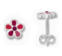 Paar Ohrhänger ONE ELEMENT "Zirkonia Blume Ohrringe Ohrstecker aus 925 Silber", silber, Ohrringe, Mädchen, Kinder, Silber 925 (Sterlingsilber), Ihr persönliches Symbol - liebevoll gearbeitet für jeden