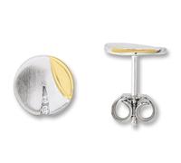 Paar Ohrhänger ONE ELEMENT "Zirkonia Ohrringe Ohrstecker aus 925 Silber", silber, Ohrringe, Damen, Damen,mit Zirkonia, Silber 925 (Sterlingsilber), Symbolische Note - harmonisch gestaltet mit Liebe zu