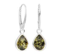 Paar Ohrhänger OSTSEE-SCHMUCK "Ostsee-Schmuck Ohrhänger Enela Ohrhänger Enela", weiß, Ohrringe, Damen, 31 x 9mm, Silber 925 (Sterlingsilber) (18303914-0) weiß