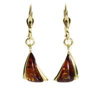 Paar Ohrhänger OSTSEE-SCHMUCK "- Imke - Gold 333/000 - Bernstein" Gr. 27, gold (gold 333, goldfarben, gelb), Ohrringe, Damen, Gelbgold 333 (24910541-27) gold 333, goldfarben, gelb