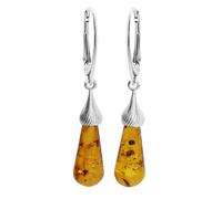 Paar Ohrhänger OSTSEE-SCHMUCK "Ostsee-Schmuck Ohrhänger Jennifer Ohrhänger Jennifer", weiß, Ohrringe, Damen, 41x7mm, Silber 925 (Sterlingsilber) (12314866-0) weiß