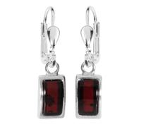 Paar Ohrhänger OSTSEE-SCHMUCK "- Astrid 8x4 - Silber 925/000 - Bernstein" Gr. 27, silber (silber 925, silberfarben, weiß), Ohrringe, Damen, Silber 925 (Sterlingsilber) (32321915-27) silber 925, silber