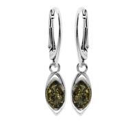 Paar Ohrhänger OSTSEE-SCHMUCK "Ostsee-Schmuck Ohrhänger Telia Ohrhänger Telia", weiß, Ohrringe, Damen, 30 x 6mm, Silber 925 (Sterlingsilber) (36139519-0) weiß