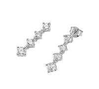 Paar Ohrhänger SMART JEWEL "mit Zirkonia, Silber 925", silber, Ohrringe, Damen, Silber 925 (Sterlingsilber) (73774345-0) silber
