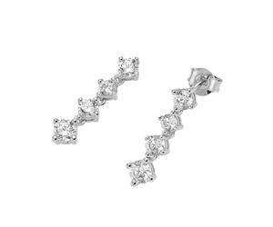 Paar Ohrhänger SMART JEWEL "mit Zirkonia, Silber 925", silber, Ohrringe, Damen, Silber 925 (Sterlingsilber) (73774345-0) silber