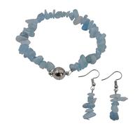 Paar Ohrhänger STEUER "Metall Aquamarine hellblau", Damen, Gr. one-size, Metall, hellblau, Ohrringe (21781450-0) hellblau