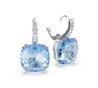 Paar Ohrhänger SWAROVSKI "Schmuck Geschenk MILLENIA Ohrringe", blau (metallfarben, kristallweiß, blau, kristallweiß, blau), Ohrringe, Damen, Metall, mit Swarovski Kristall (26497128-0) metallfarben, k