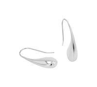 Tom Tailor Durchzieher für Damen, Edelstahl, 26 mm, silber, Geschenkidee, Ohrschmuck, Damenschmuck, 2100537