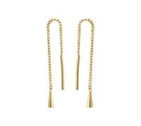 Paar Ohrhänger VIVANCE "333/- Gelbgold glanz Tropfen", gelb, Ohrringe, Damen, one-size, Gold (85712400-0) gelb