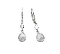 FIRETTI Damen Ohrhänger 'Tropfen' silber, Größe One Size, 4272827 Silber One Size