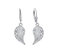 Paar Ohrhänger VIVANCE "925 Silber rhodiniert diamantiert", weiß, Ohrringe, Damen, one-size, Silber 925 (Sterlingsilber), Ohrhänger (70680849-0) weiß