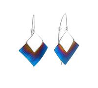 Paar Ohrhänger VIVANCE "925/- Sterling Silber mit Titan", Damen, Gr. one-size, Silber 925 (Sterlingsilber), bunt, Ohrringe (96013714-0) bunt