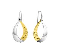 Paar Ohrhänger ZEEME "925/- Sterling Silber bicolor", bunt (mehrfarbig), Ohrringe, Damen, one-size, Silber 925 (Sterlingsilber), Paar Ohrhänger (62689454-0)