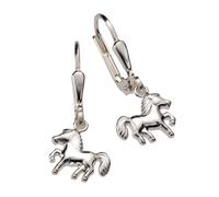Paar Ohrhänger ZEEME "925 Sterling Silber Motiv Pferde", weiß, Ohrringe, Damen, one-size, Silber 925 (Sterlingsilber), Paar Ohrhänger (711563-0)