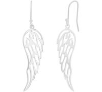 Paar Ohrhaken AMOR "Flügel", silber (silberfarben), Ohrringe, Damen, Silber 925 (Sterlingsilber) (90299961-0) silberfarben