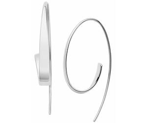 Paar Ohrhaken SKAGEN "Schmuck Geschenk Edelstahl Ohrringe KARIANA", silber (edelstahlfarben), Ohrringe, Damen, Edelstahl (48782744-0) edelstahlfarben