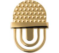 Paar Ohrringe Alessi Acta-ESA02 Gold - Edelstahl hypoallergen - 2