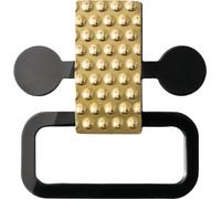 Paar Ohrringe Alessi Acta-ESA02 Gold - Edelstahl hypoallergen - 3