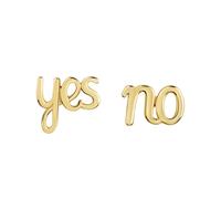 Fascination by Ellen K. Ohrstecker 375/- Gelbgold glanz Yes und No Einheitsgröße