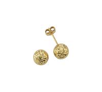 Paar Ohrstecker "585/- Gelbgold Kugel Ø 7mm", gold (gelb), FASCINATION BY ELLEN K., Ohrringe, Damen, one-size, Gold (70664429-0) gelb