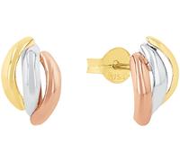 Ohrstecker Damen, Tricolor, onesize, 6 mm 2013772