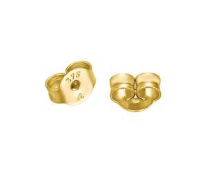 Paar Ohrstecker AMOR "2018134", gold (goldfarben), Ohrringe, Damen, Gelbgold 375, Made in Germany (82776549-0) goldfarben