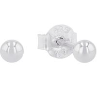 Paar Ohrstecker AMOR "9063406", silber (silberfarben), Ohrringe, Damen, 3mm, Silber 925 (Sterlingsilber) (47417810-0) silberfarben