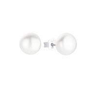 Paar Ohrstecker AMOR "9246472", weiß (silberfarben,weiß), Ohrringe, Damen, Perlen Silber 925 (Sterlingsilber), Perlen, Silber 925 (Sterlingsilber), mit Süßwasserzuchtperle (15596754-0) silberfarben,we