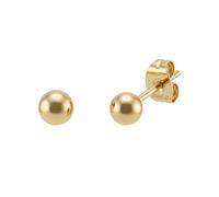 Paar Ohrstecker AMOR, gelbgoldfarben, Ohrringe, Damen, Edelstahl (10387752-0) gelbgoldfarben