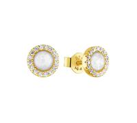 amor Ohrstecker Weiß Damen