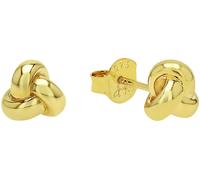 Paar Ohrstecker AMOR "Knoten-Optik, 2039988", gold (gelbgoldfarben), Ohrringe, Damen, Silber 925 (Sterlingsilber) (54989642-0) gelbgoldfarben