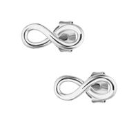 Paar Ohrstecker CAÏ "925/- Sterling Silber Unendlichkeit", weiß, Ohrringe, Damen, one-size, Silber 925 (Sterlingsilber) (88802408-0) weiß