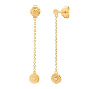 Paar Ohrstecker CAÏ, gelb (gelb, zirkonia), Ohrringe, Damen, one-size, Silber 925 (Sterlingsilber), Paar Ohrstecker (28612623-0)