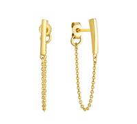 Paar Ohrstecker CELESTA "375 Gelbgold", gelb, Ohrringe, Damen, one-size, Gold (69687042-0) gelb