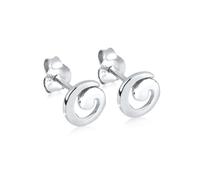 Paar Ohrstecker ELLI "Ohrringe Spirale Geo Basic Verspielt 925 Silber", silber, Ohrringe, Damen, ohne Stein, Silber 925 (Sterlingsilber) (18289844-0) silber