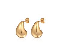 Paar Ohrstecker ELLI "Ohrringe Tropfen Ohrringe Silberfarben für Damen" Gr. 20, gold, Ohrringe, Damen, 20, Messing (24573949-20) gold