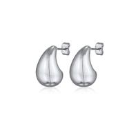 Paar Ohrstecker ELLI "Ohrringe Tropfen Ohrringe Silberfarben für Damen" Gr. 20, silber, Ohrringe, Damen, 20, Messing (28756127-20) silber
