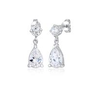 Elli Tropfen Zirkonia Glamoure Elegant 925 Silber OneSize Damen