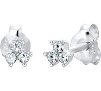 Elli Ohrringe Damen Ohrstecker Geo Trio Fein mit Kristall in 925 Sterling Silber