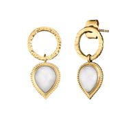 Engelsrufer Moondrop Damen-Ohrstecker mit Anhänger aus Sterling-Silber in der Farbe Gold, ERE-PUREDROP-MO-G